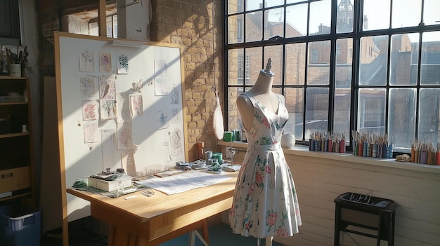 Atelier broderie - vedere internă